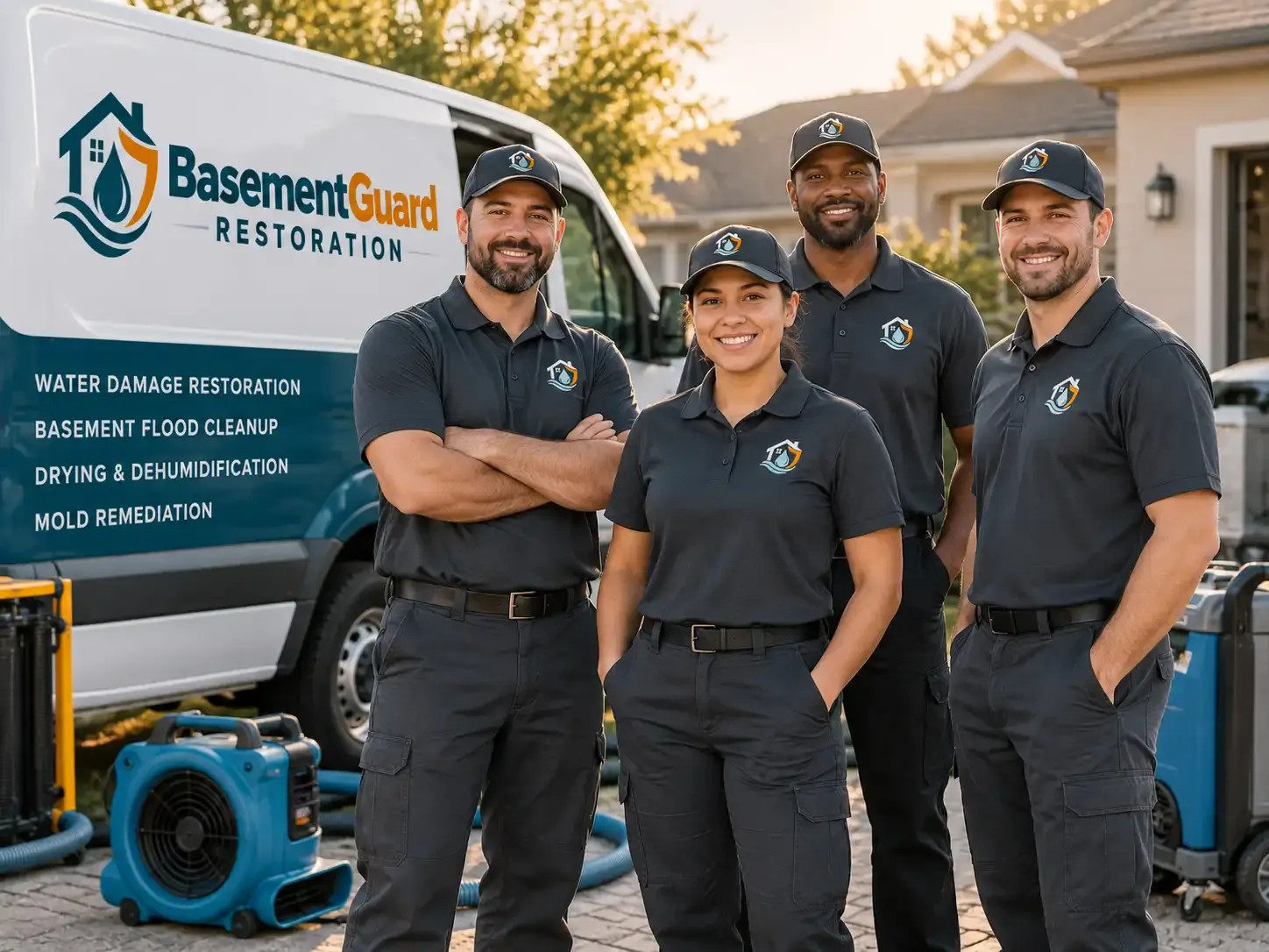 Basement Water Damage Restoration company in Bush, LA